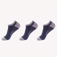Men's Low Cut Socks for Cycling & Running - Breathable & Non-Slip