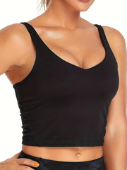 Sporty Bra Shockproof Running Fitness Yoga Crop Tank Top