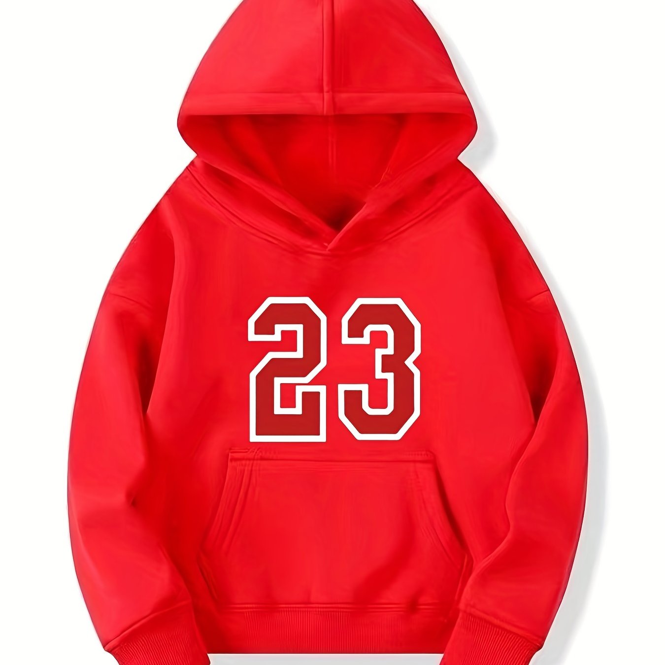Girls Team Number Pattern Smart Hoodie for Halloween Party