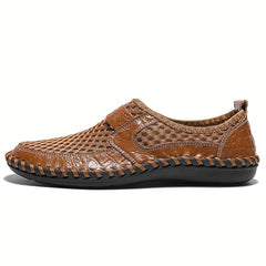 Men's Mesh Slip On Loafers - Outdoor Hiking Shoes