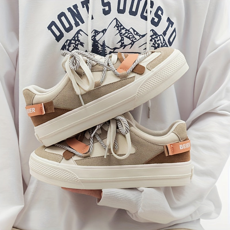 Lace Up Low Cut Canvas Sneakers for Sports and Casual Wear