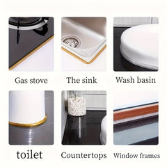 Sealant Strip 8mm 6m Kitchen Bathroom Sink Waterproof Tape
