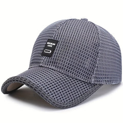 Summer Mesh Trucker Cap Curved Visor Dad Hat Sun Cap