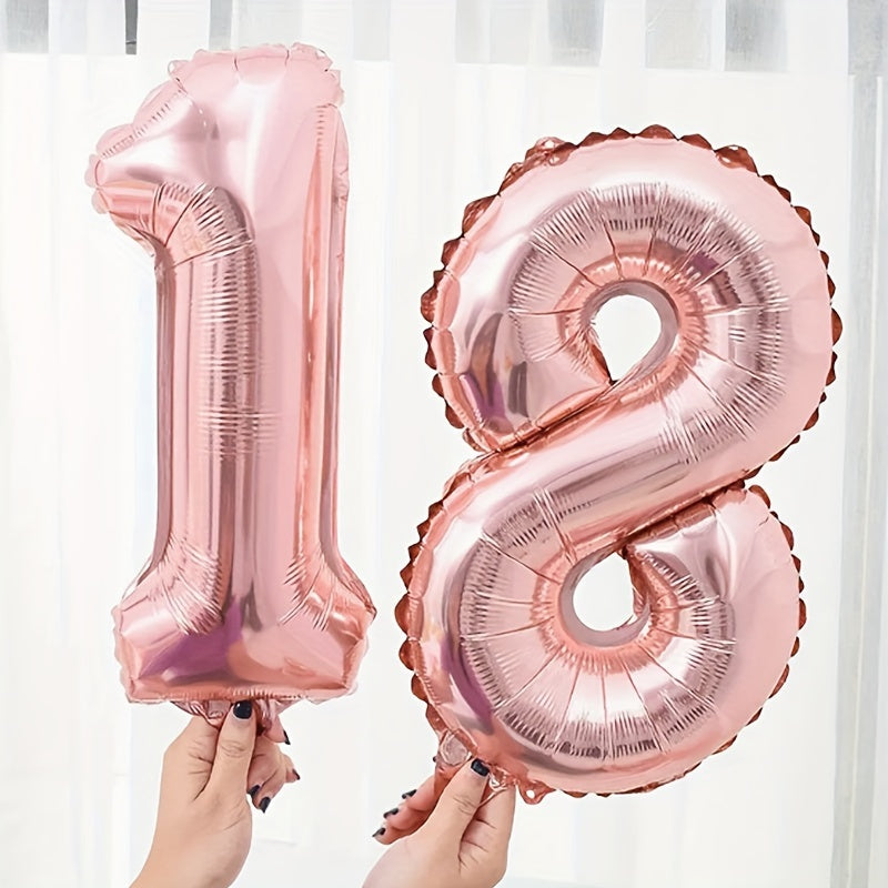 1pc Small Rose Golden Balloons Party Decor