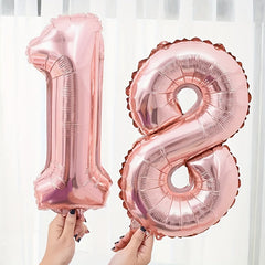 1pc Small Rose Golden Balloons Party Decor
