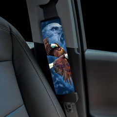 Eagle Print Car Shoulder Protector Cover