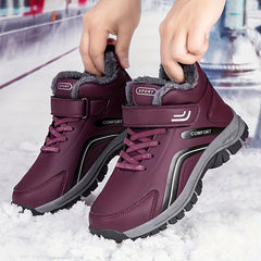 Women's Waterproof Hiking Shoes Winter Warm Non-slip