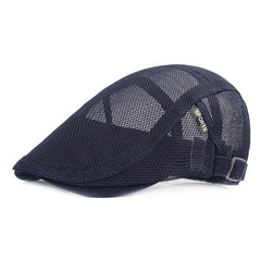 Men's Summer Thin Mesh Hollow Peaked Cap All-match Hat