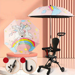 Multifunctional Sunshade Umbrella Tricycle UV Protection Sunscreen Umbrella