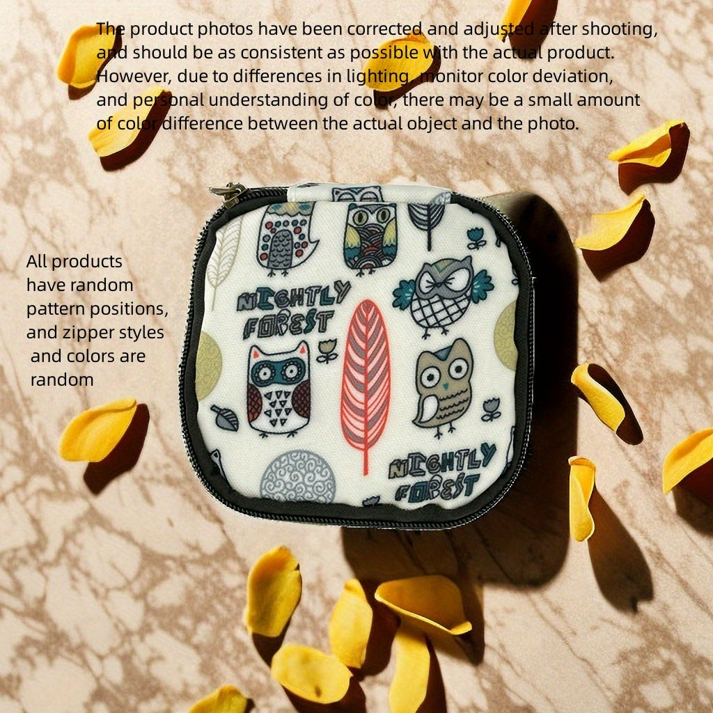 Sanitary Napkin Storage Bag for Menstrual Cup and Pads