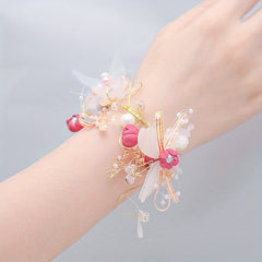 Flower Butterfly Bracelet Wedding Hair Accessories
