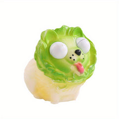 Cute Cabbage Dog Pinch Toy for Stress Relief