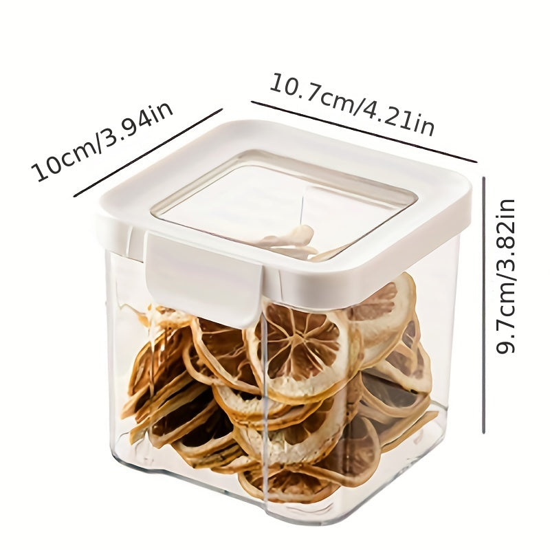 Food Organizer Kitchen Pantry Storage Jars with Lids Biscuit Tea Canister