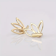 Lotus Stud Earrings Creative Jewelry Gift For Girls