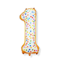 1pc Animal Number Aluminum Balloon Gift