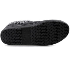 Men's Cozy Plush Lined House Shoes Anti-Skid Slip-On Indoor Bedroom Slippers