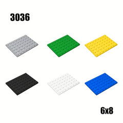 10pcs Low Block Building Set 3036 6x8 Foundation Blocks