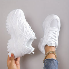 Lightweight Heighten Non Slip Chunky Sneakers Casual Versatile Running Shoes