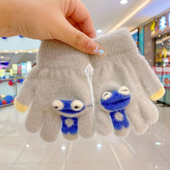 Plush Warm Gloves for Boys & Girls, Up to 4 Years Old