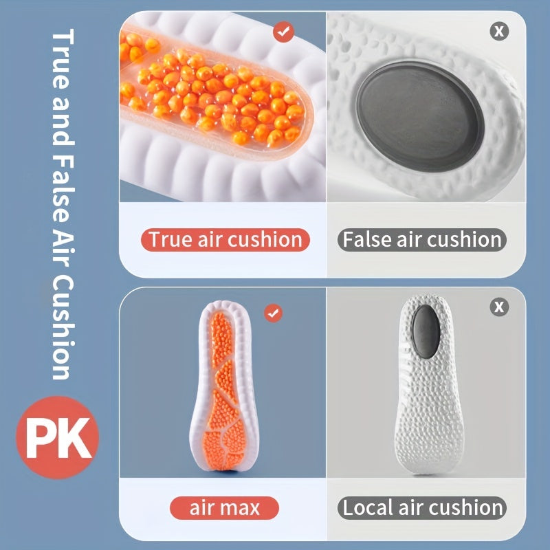 Air Cushion TPU Sports Insoles High Elastic Running Pads