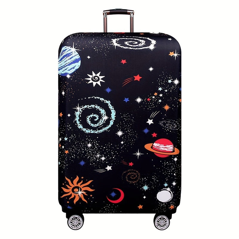 Cartoon Print Luggage Compartment Cover Dustproof Travel Bag