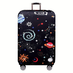 Cartoon Print Luggage Compartment Cover Dustproof Travel Bag