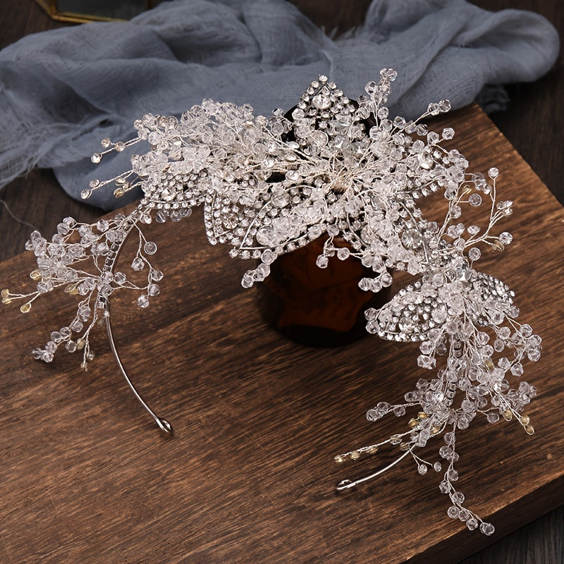 Crystal Headband Rhinestone Headdress Bridal Wedding Accessories