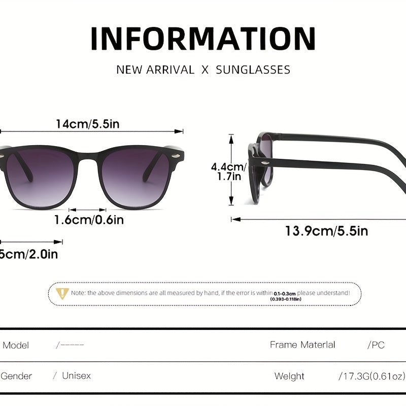 Men's Business Sunglasses Unisex Sunshade Outdoor Sports Glasses