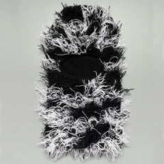 Camouflage Windproof Knitted Head Cover Woolen Hat