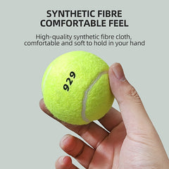 12pcs High Resilience Tennis Balls and Racket Overgrips Set