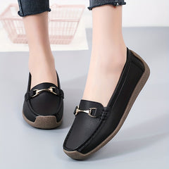Women's Comfy Loafers Soft Sole Shoes Casual Slip On Walking Flats