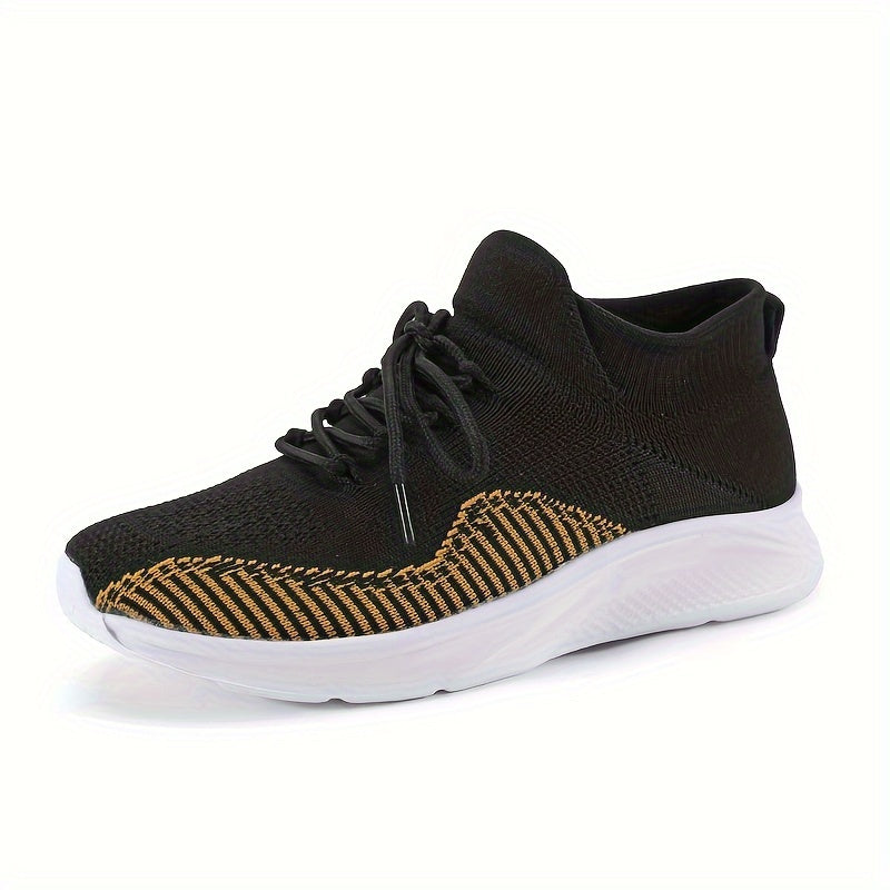 Women's Mesh Knit Sneakers Anti slip Walking Shoes