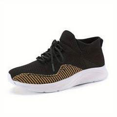 Women's Mesh Knit Sneakers Anti slip Walking Shoes