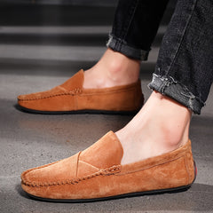 Men's Customizable Loafer Shoes Durable Slip On Moccasins