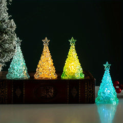 Mini Luminous Christmas Tree Night Light - Holiday Decoration