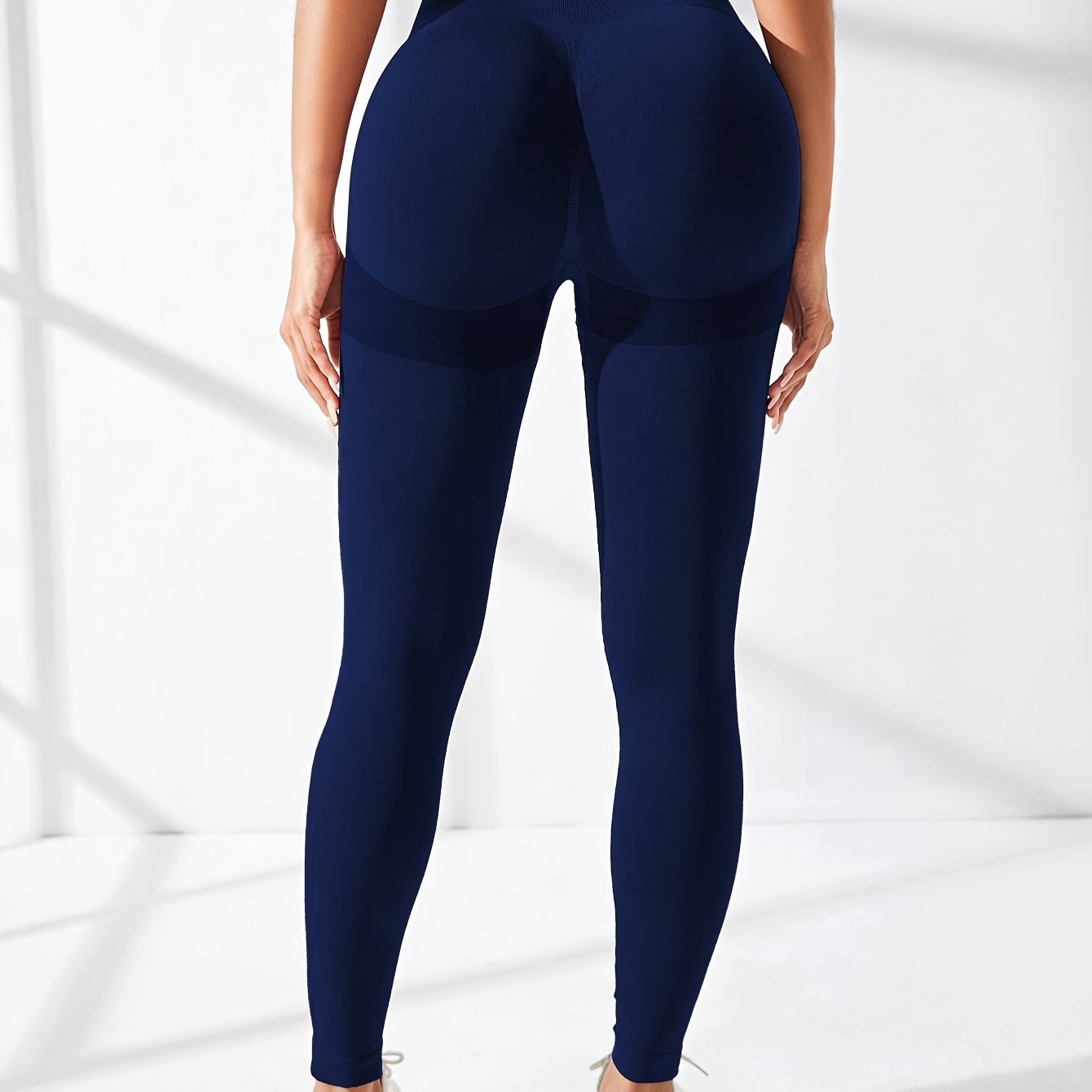 High Waist Tummy Control Sports Leggings for Women Quick Dry Hip Lifting