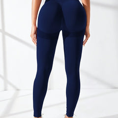 High Waist Tummy Control Sports Leggings for Women Quick Dry Hip Lifting