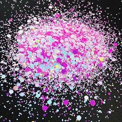 Chunky Nail Glitter Sequins Hexagon Flake Mix