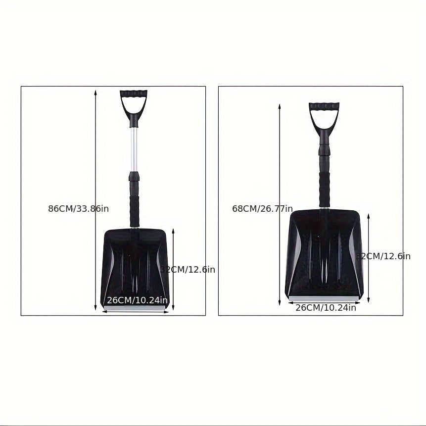 Marine Snow Removal Tool Aluminum Handle Snow Shovel