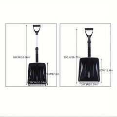 Marine Snow Removal Tool Aluminum Handle Snow Shovel