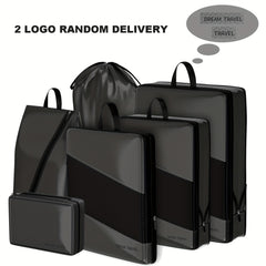 6pcs Compression Luggage Packing Organizer Set Lightweight Storage Bag