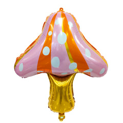 Forest Theme Birthday Mushrooms Balloons