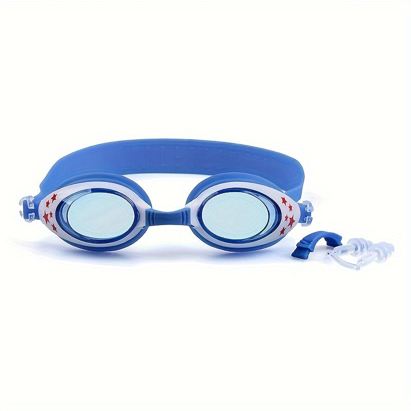 Kids Anti-fog Swimming Goggles HD Waterproof