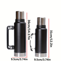 Large Capacity Stainless Steel Insulation Cup Vacuum Travel Water Kettle