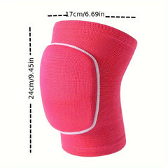 2pcs Sponge Knee Pads For Sports One Size