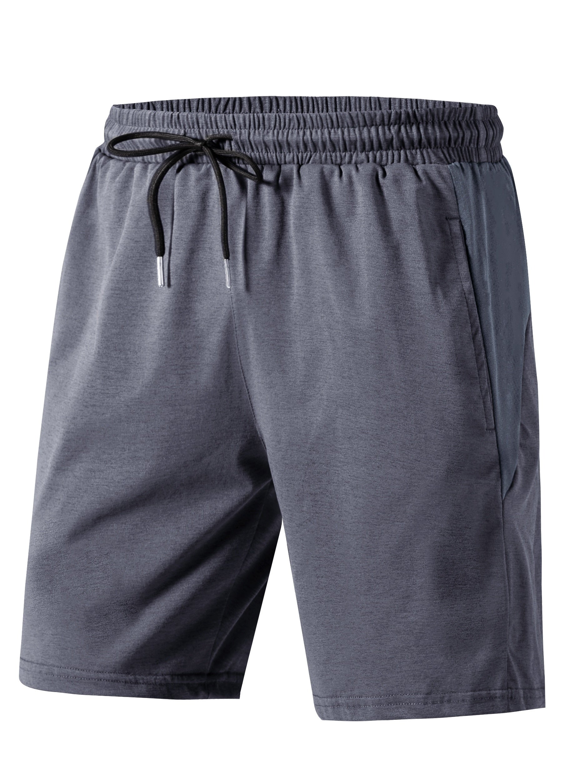 Men's Quick Dry Stretch Waist Shorts with Pockets for Gym Summer Training