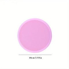 Silicone Coaster Luminous Coaster Pink Yellow Non slip Mat