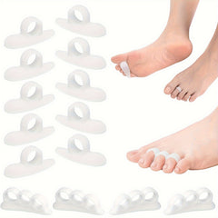 7 Pairs Hallux Valgus Toe Separators for Bunion Hammer Toes Plantar Fasciitis
