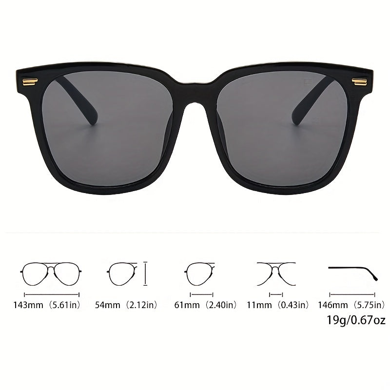 Square Sunglasses Beach UV400 Sun Shades Glasses Driving Vacation