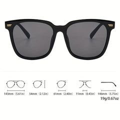 Square Sunglasses Beach UV400 Sun Shades Glasses Driving Vacation